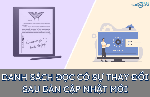 DANH SÁCH ĐỌC TRÊN KINDLE SẼ THAY ĐỔI SAU BẢN CẬP NHẬT 5.16.10.0.1