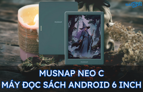MÁY ĐỌC SÁCH ANDROID PHÂN PHỐI BỞI AMAZON - MUSNAP NEO C