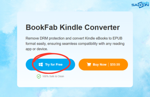 gỡ bỏ drm ebook kindle bookfab