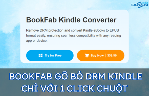 gỡ bỏ drm ebook kindle bookfab