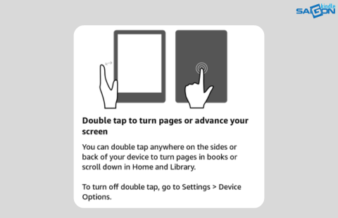 TÍNH NĂNG CHUYỂN TRANG MỚI TRÊN KINDLE