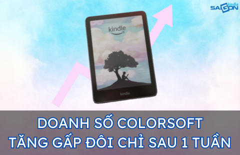 DOANH SỐ KINDLE COLORSOFT QUÝ 1 2025