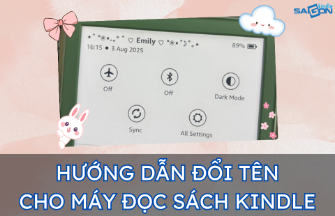 đổi tên kindle