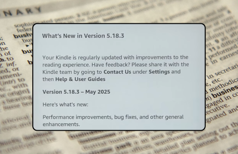 giãn dòng trên kindle