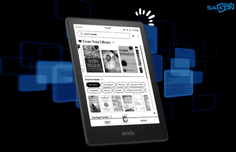 giao diện kindle