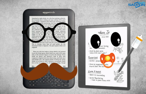 kindle dx và kindle scribe