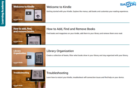 kindle learning academy