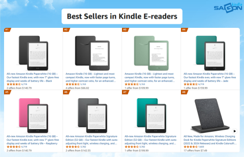 best seller kindle paperwhite 2025