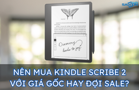 có nên mua kindle scribe 2