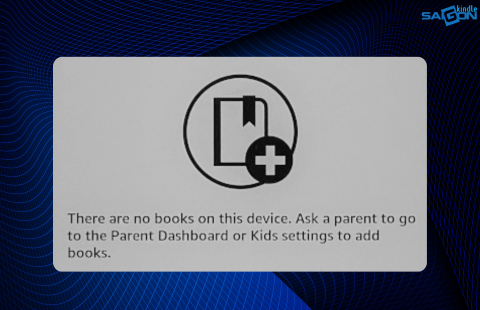 ebook bị xóa ở kids mode