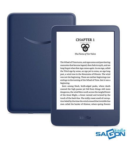 Máy đọc sách New Kindle 2022 11th - Xanh Denim chính hãng