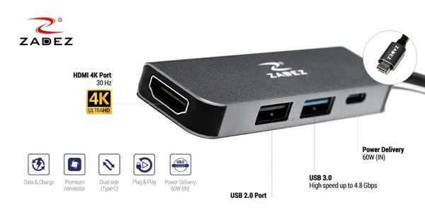 Top 5 Hub USB Type C đáng mua nhất cho MacBook