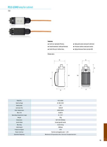 Tích hợp thiết kế 2 trong 1: Công tắc hành trình và đèn LED cho tủ điện của LINKWELL