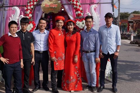 SACOM ATTENDED THE WEDDING  OF IMPORT-EXPORT STAFF (14/02/2019)