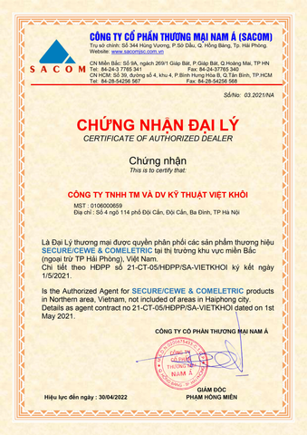 Agent Notice VIET KHOI TRADE AND TECHNICAL SERVICES CO., LTD