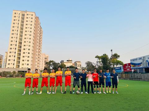 FRIENDLY FOOTBALL MATCH BETWEEN SACOM AND ELCO DEALER