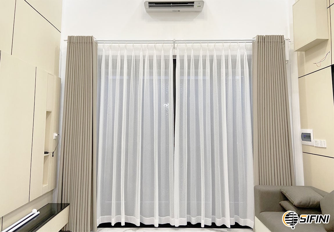 Rèm vải động cơ