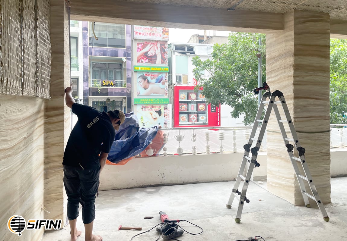 Rèm cuốn lưới