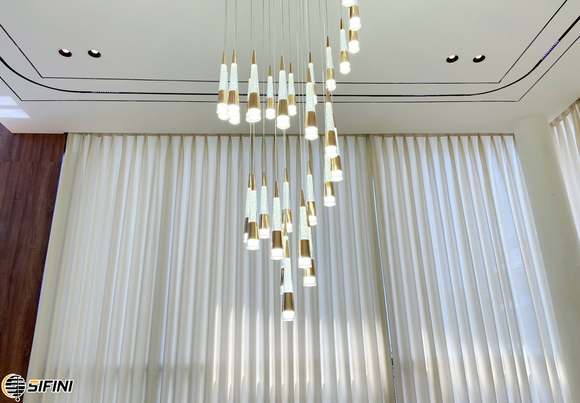 Rèm vải động cơ