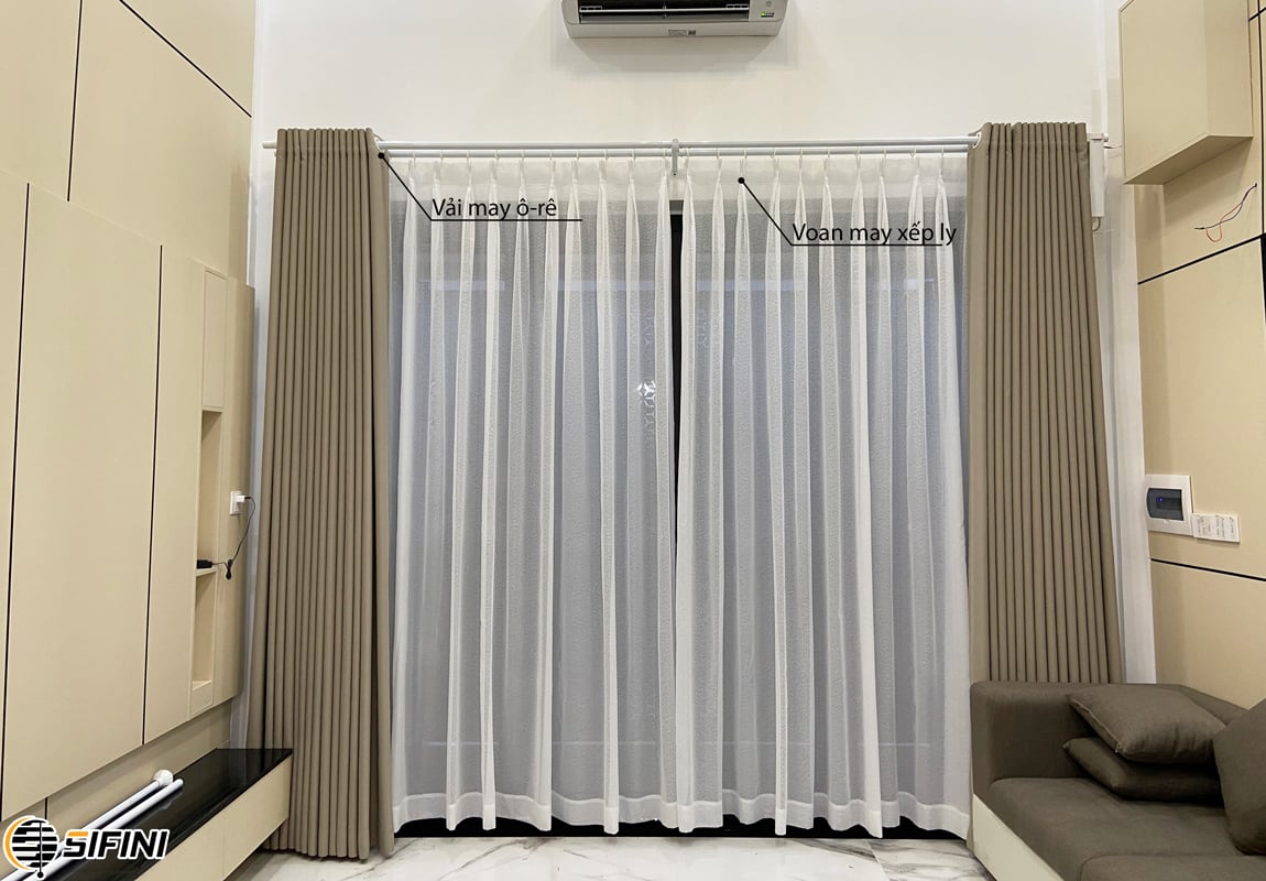 CÁC KIỂU MAY RÈM CỬA ĐẸP HIỆN NAY – RÈM CỬA CAO CẤP SIFINI