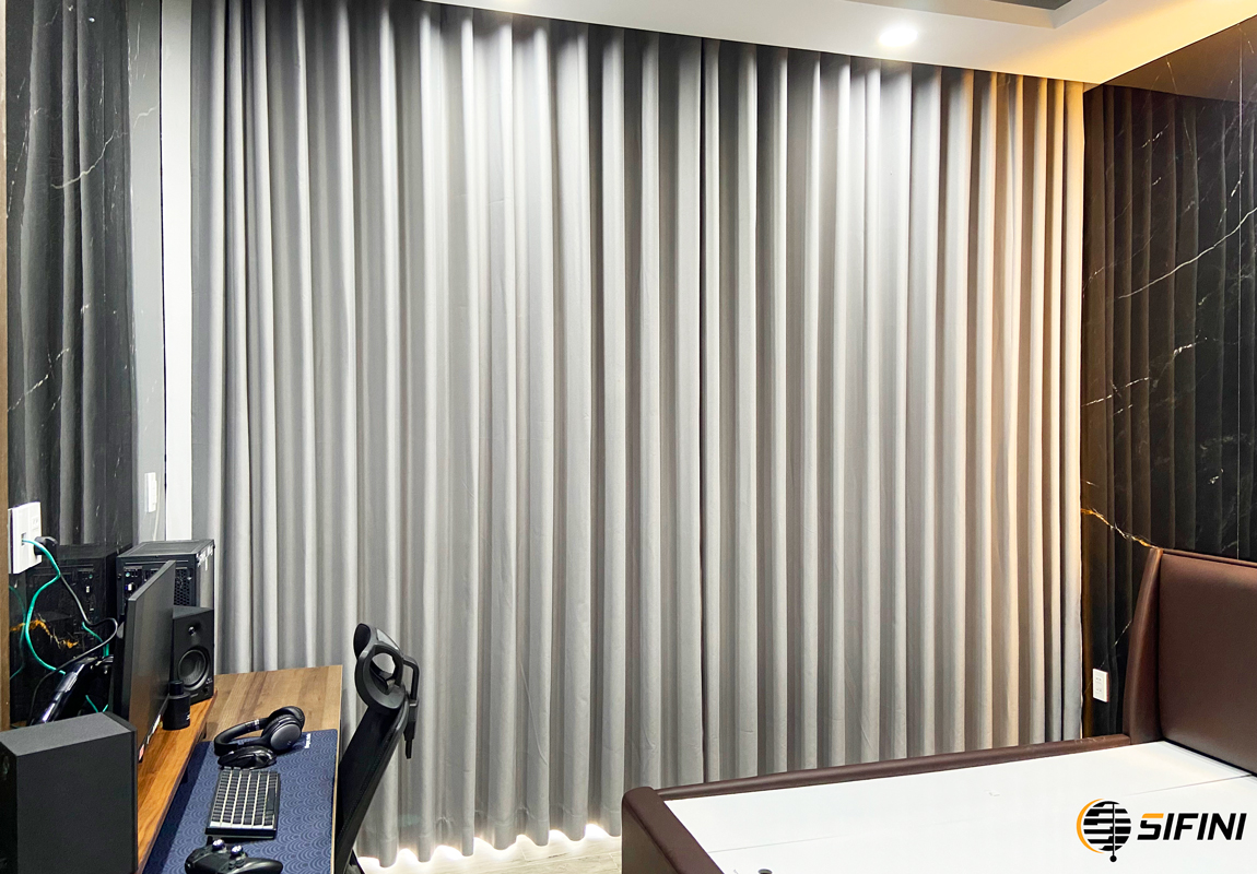 Rèm vải động cơ