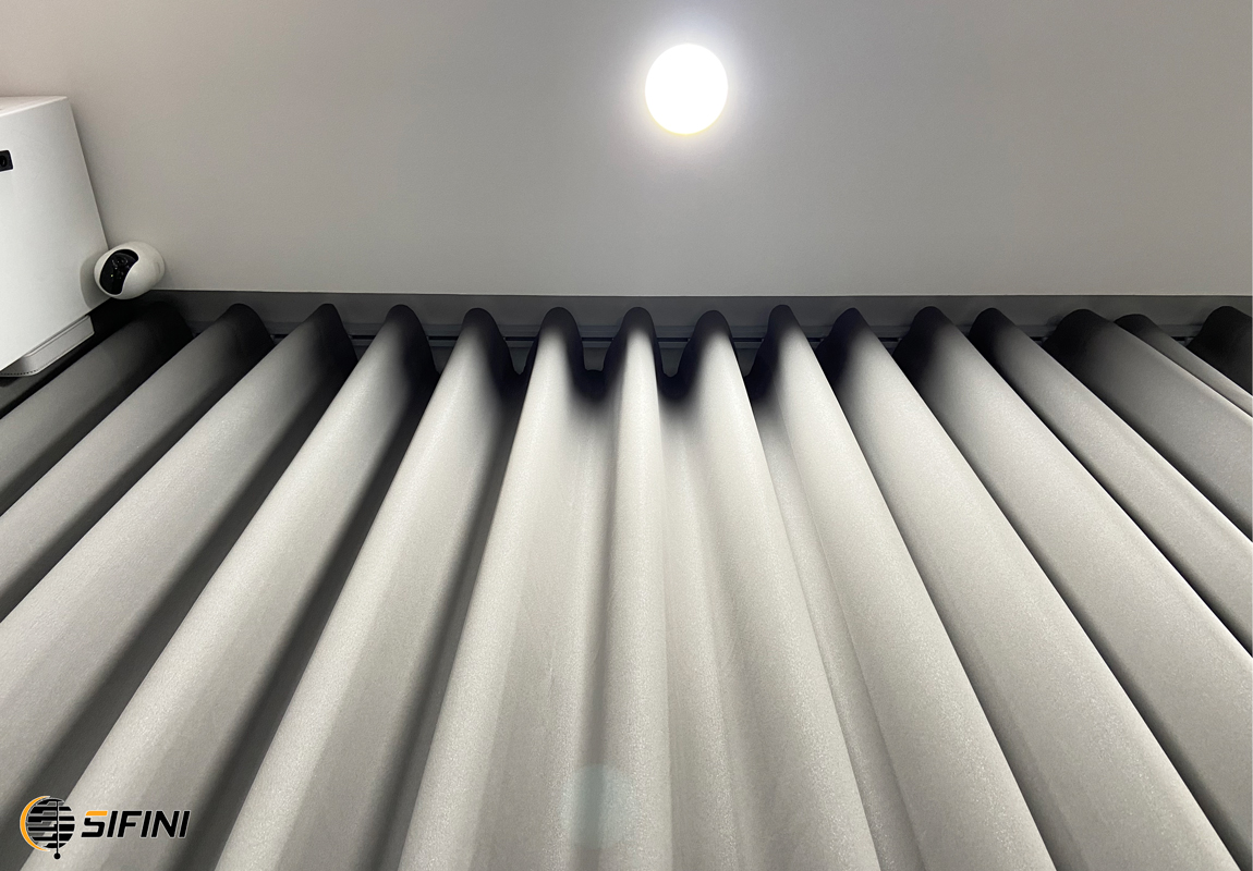 Rèm vải động cơ