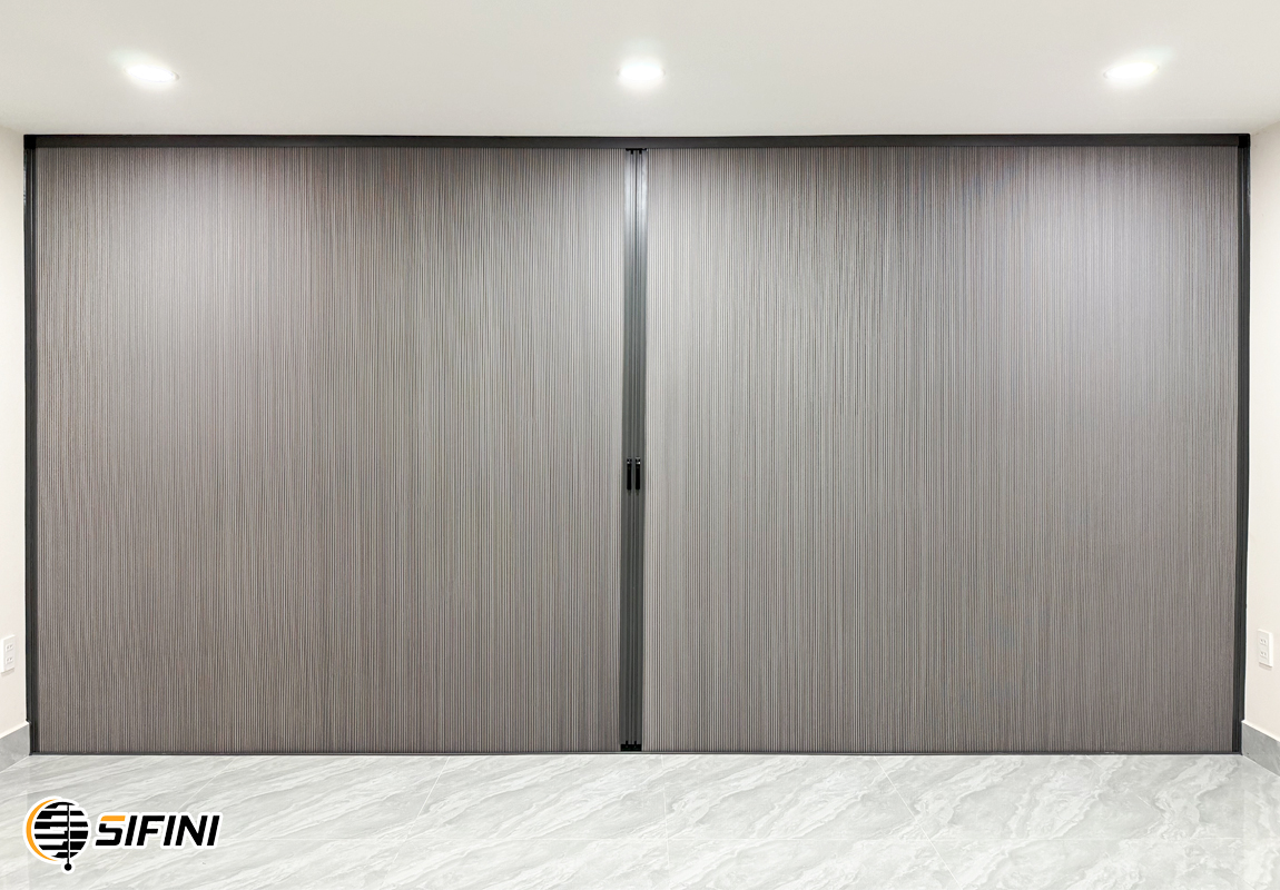 Vách ngăn rèm tổ ong