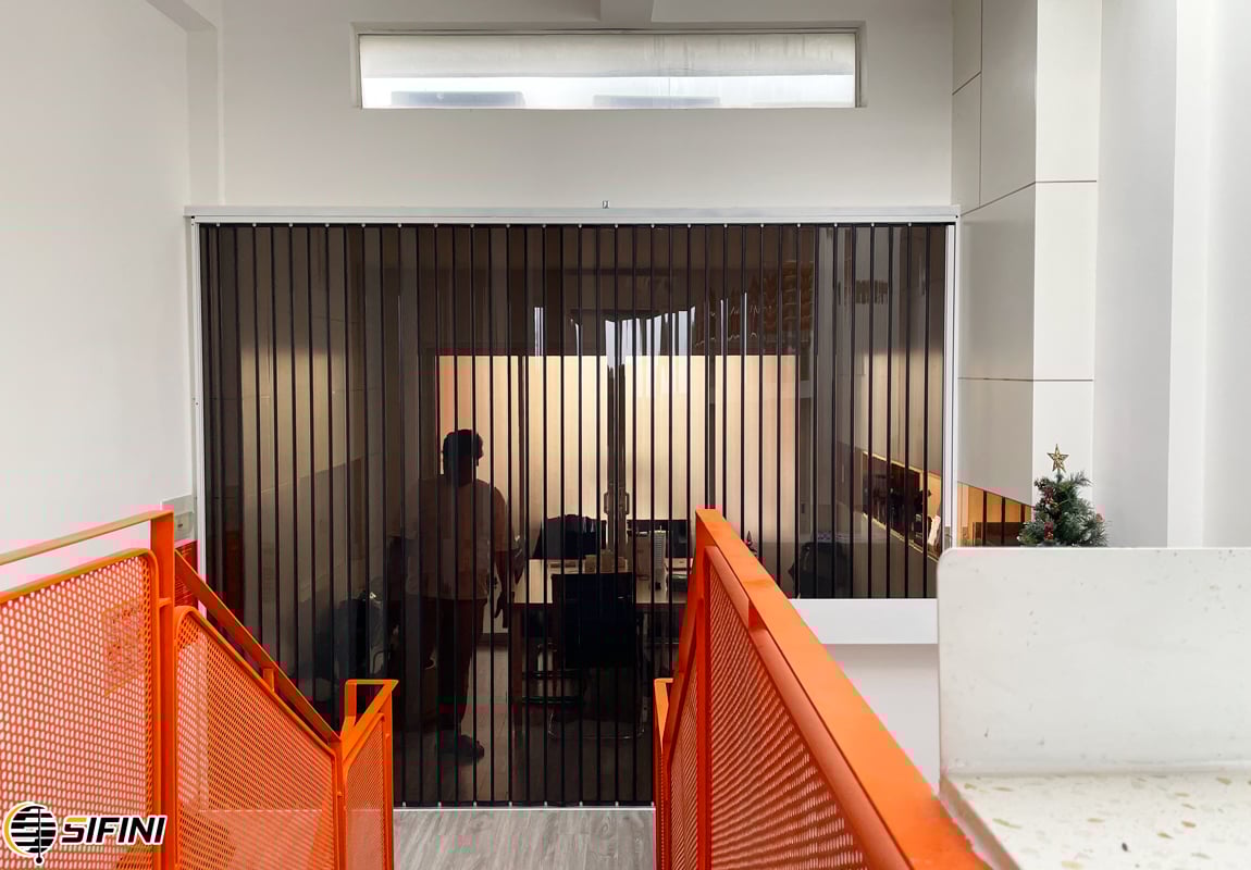 Cửa xếp lá nhôm