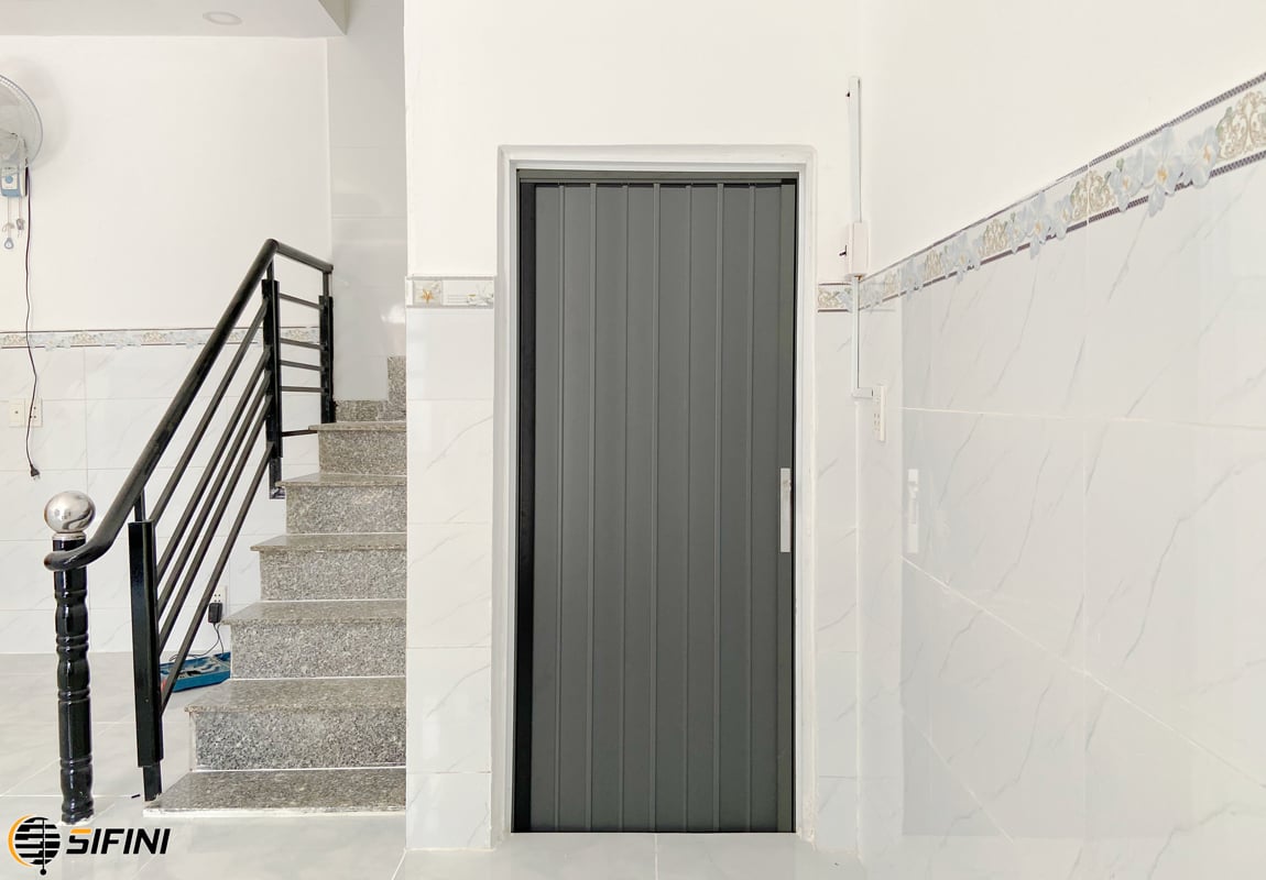 Cửa xếp lá nhôm