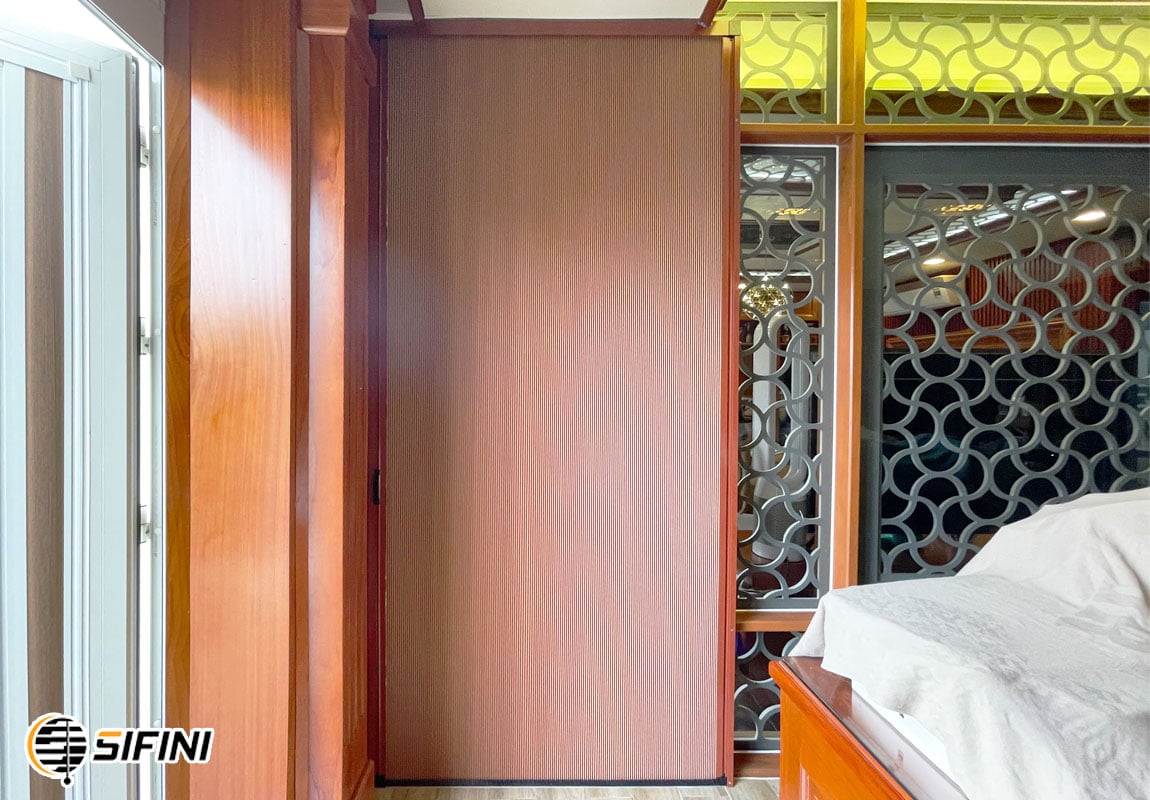 Rèm tổ ong cửa đi