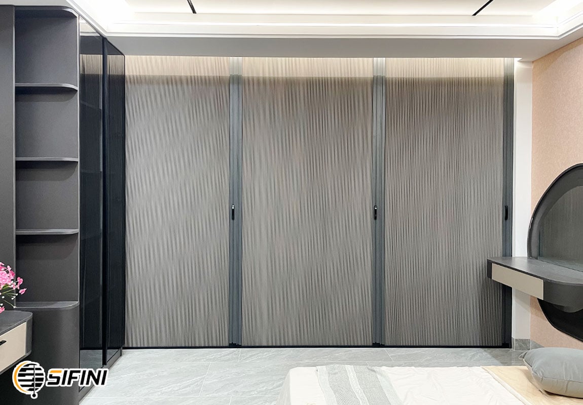 Vách ngăn rèm tổ ong