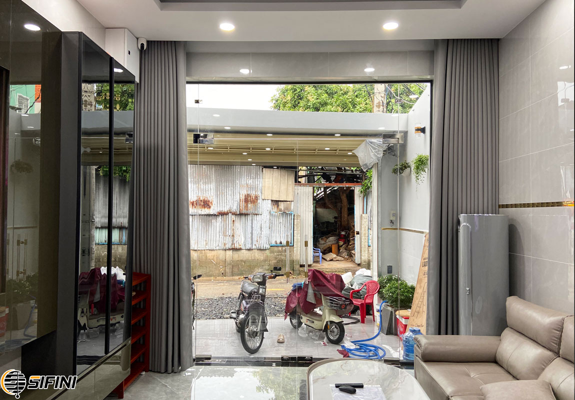 Rèm vải tự động