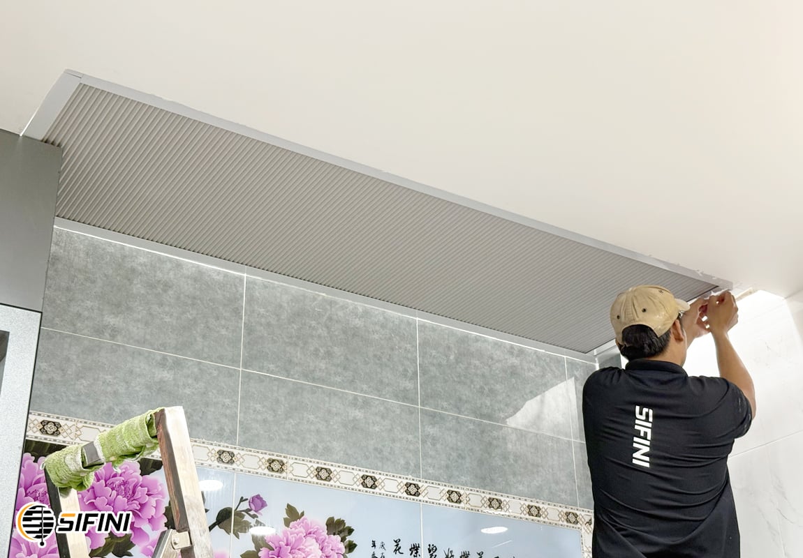 Rèm tổ ong giếng trời