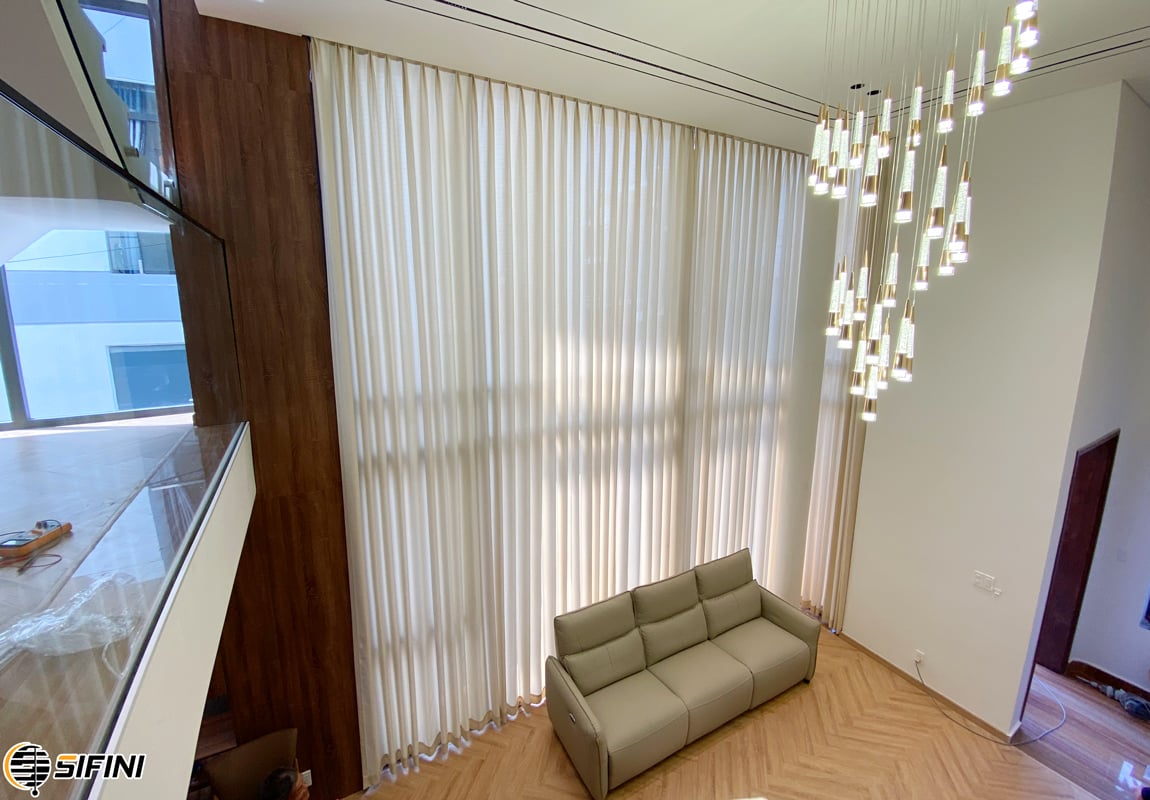 Rèm vải động cơ