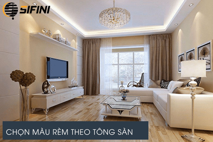 rèm cửa phòng khách đẹp