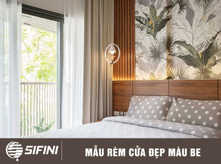 Mẫu rèm cửa đẹp sang trọng