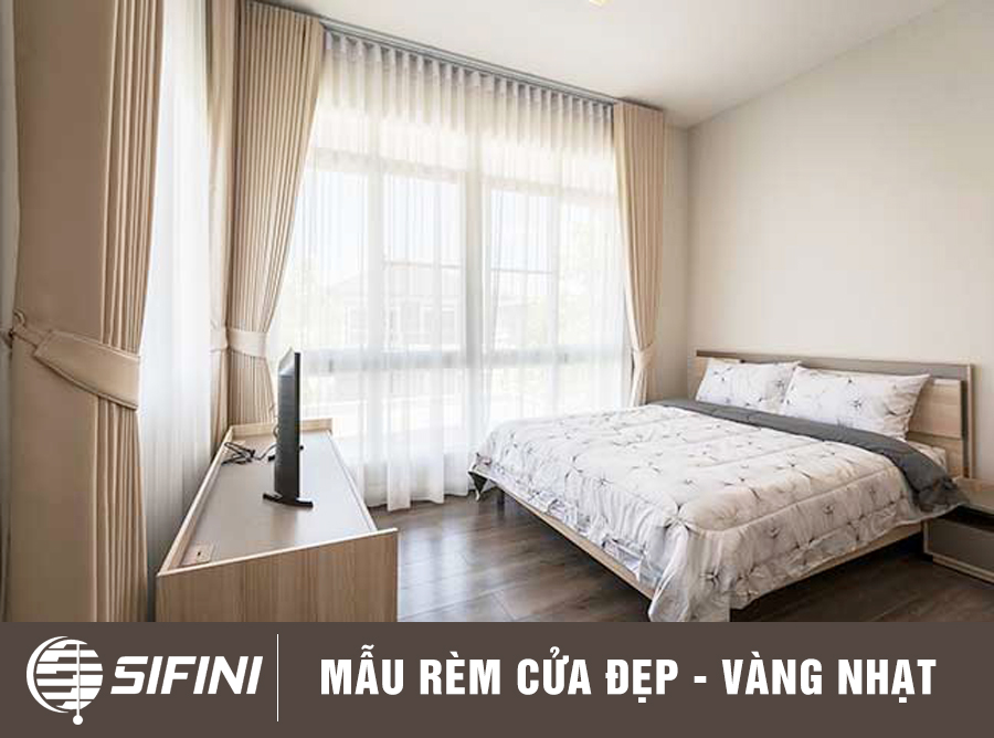 Mẫu rèm cửa đẹp sang trọng