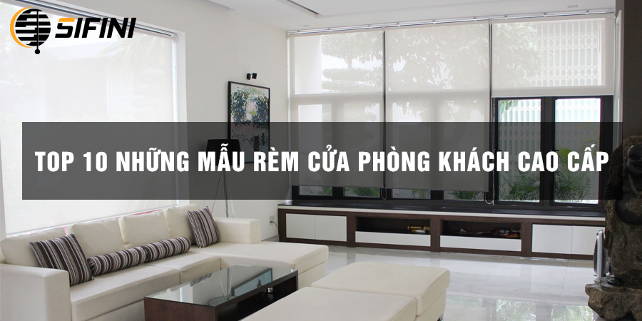 mẫu rèm cửa phòng khách cao cấp