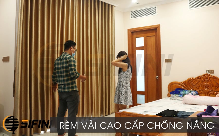 màn cửa vải cao cấp