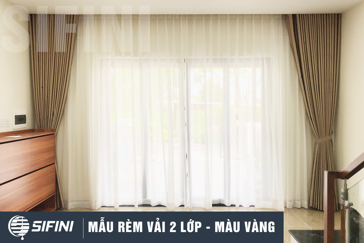 rèm cửa cao cấp 2 lớp đẹp