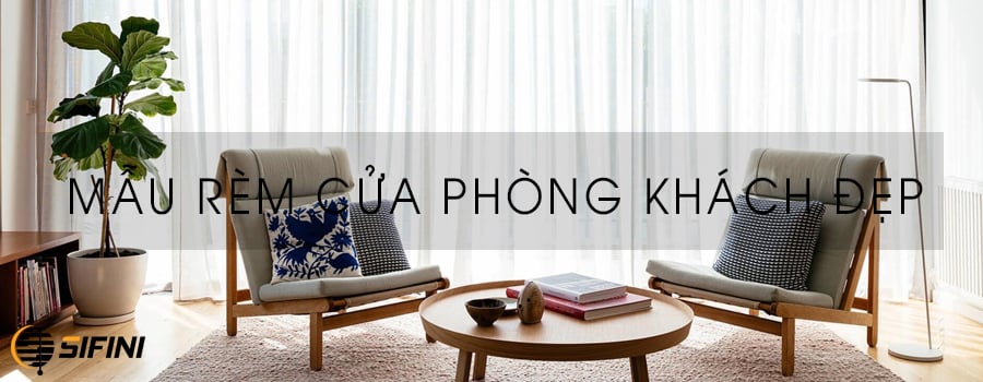 mẫu rèm cửa phòng khách đẹp