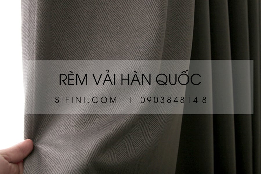 rèm vải hàn quốc