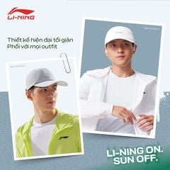 Đội mũ Li-Ning, nắng hè không còn là trở ngại!