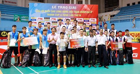 GIẢI CẦU LÔNG ĐỒNG ĐỘI - CUP LI NING LẦN THỨ IV - DÀN SAO CẦU LÔNG TÌM RA CHỦ NHÂN XUẤT SẮC NHẤT