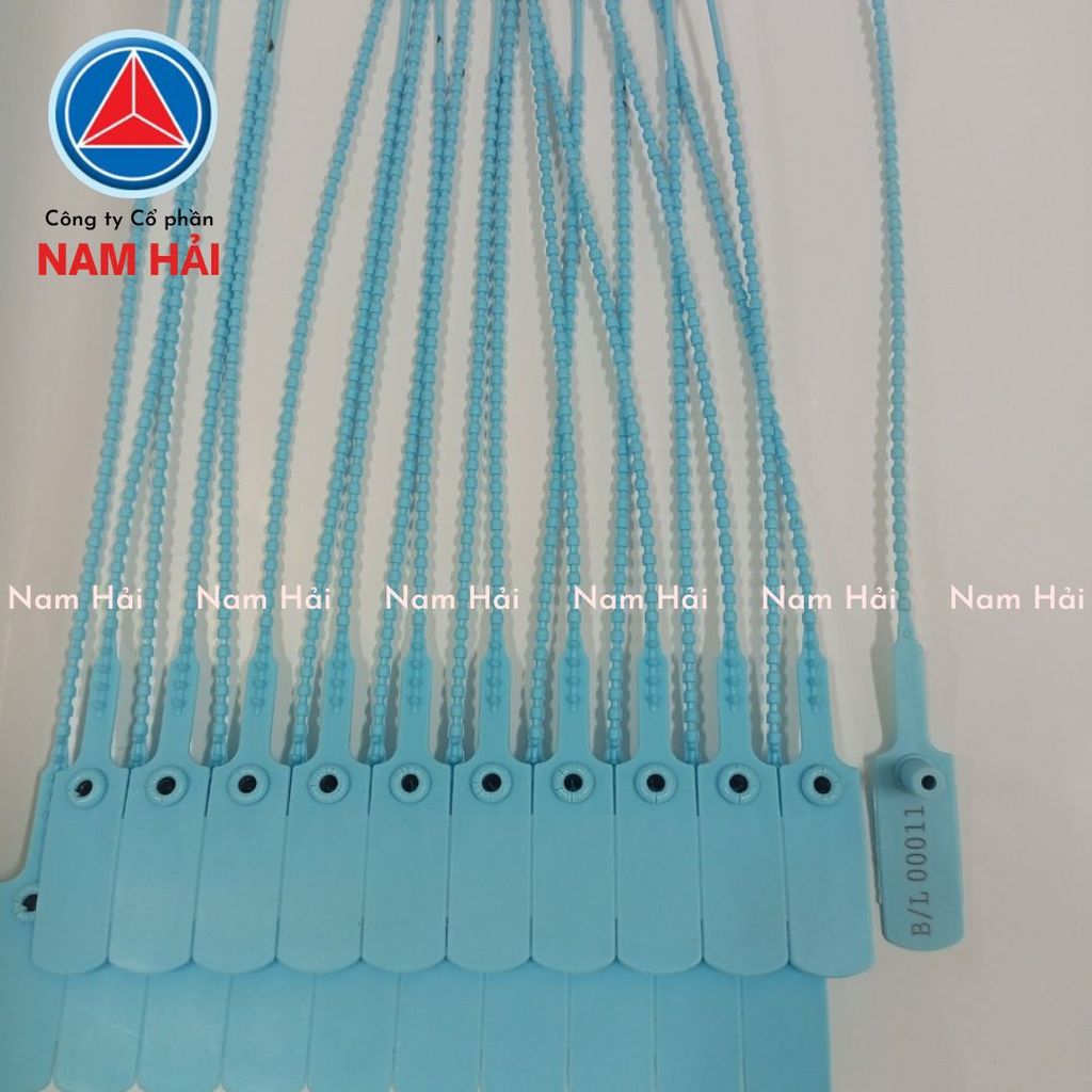 Seal nhựa đốt trúc niêm phong xe tải, xe cont an toàn chắc chắn - Seal niêm phong Nam Hải