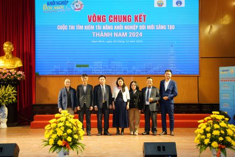 VÒNG CHUNG KẾT CUỘC THI “TÌM KIẾM TÀI NĂNG KHỞI NGHIỆP ĐỔI MỚI SÁNG TẠO THÀNH NAM NĂM 2024”