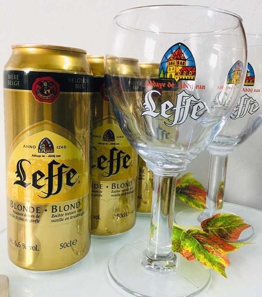 Bia Bỉ Leffe Vàng lon
