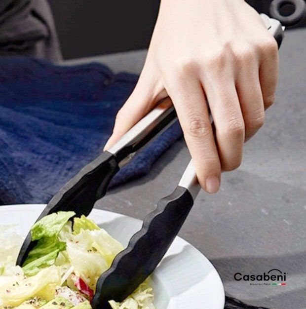 Kẹp gắp thực phẩm chất liệu silicone chống trơn trượt Casabeni