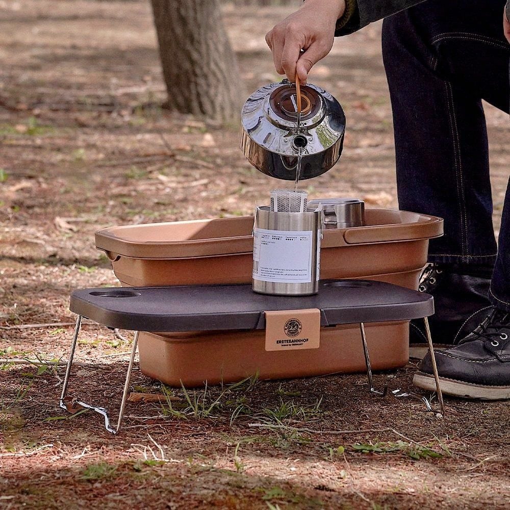 Thùng giữ nhiệt 16L kiêm bàn Camping Ice Box Erstebahnhof