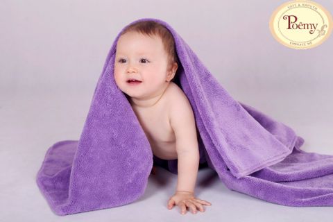 3 điều mẹ cần lưu ý khi lựa chọn khăn bông tắm cho trẻ sơ sinh